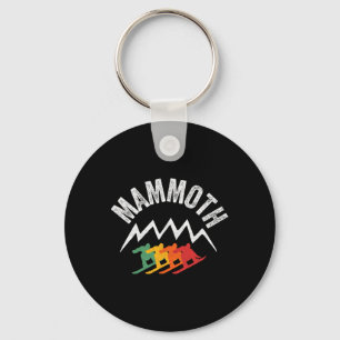 Snowboard Mammoth Lake Cool California Pro Snowboa Key Ring