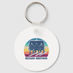 Snowboard Meeting Snowboarding Vacation Skiing Boa Key Ring