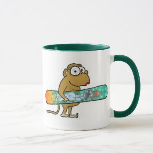 Snowboard Monkey Mug
