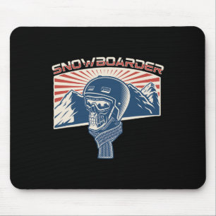 Snowboard Mountains Snowboarding Snowboarders Free Mouse Mat