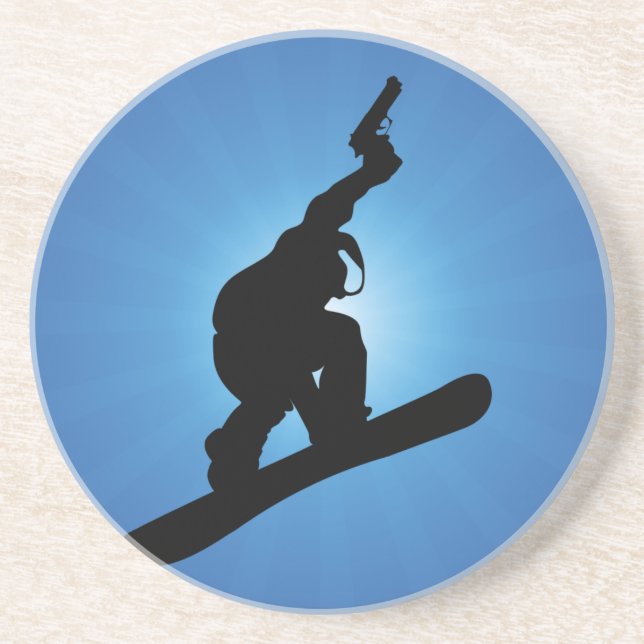 Snowboard Outlaw Coaster (Front)