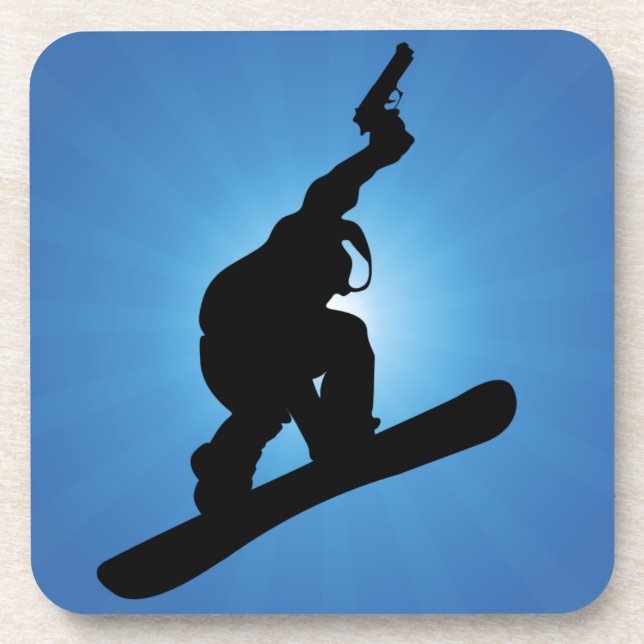 Snowboard Outlaw Coaster (Front)