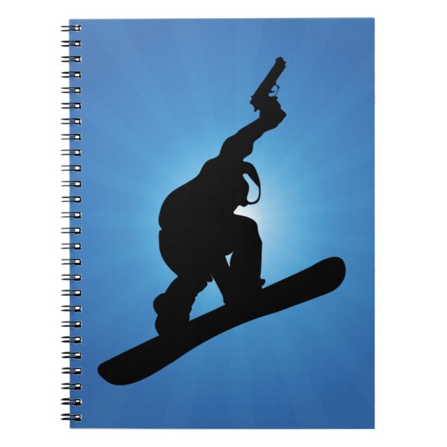 Snowboard Outlaw Notebook (Front)