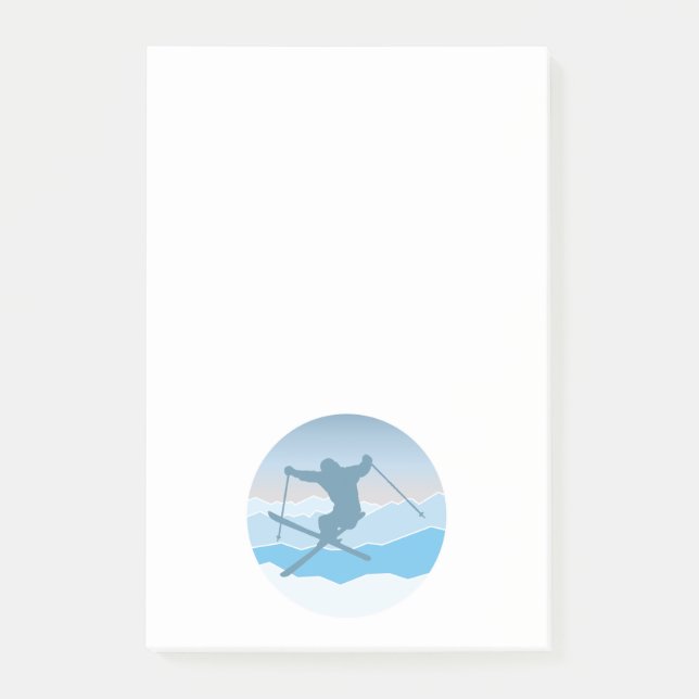 Snowboard Post-it Notes (Front)