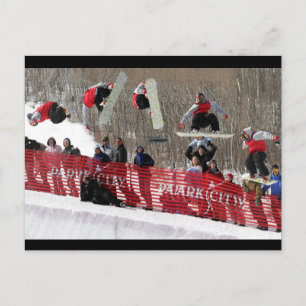 Snowboard Postcard