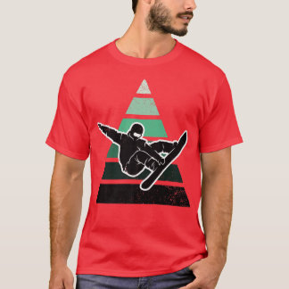 Snowboard Retro Vintage Cool Snowboarding Winter S T-Shirt