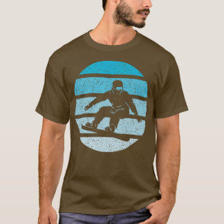 Snowboard Retro Vintage Cool Snowboarding Winter S T-Shirt