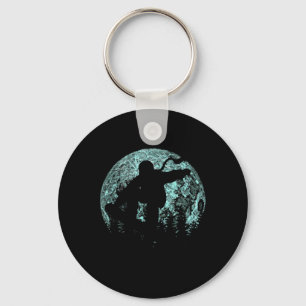 Snowboard Retro Vintage Snowboarding Key Ring