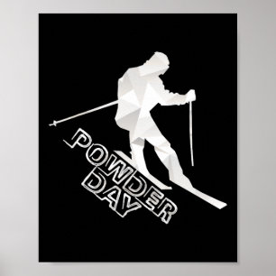 Snowboard Ski Alpine Winter Sport Downhill Slalom Poster