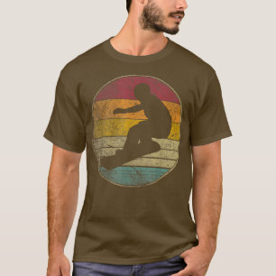 Snowboard  Ski Vintage Retro 70s 80s 90s Gift Love T-Shirt