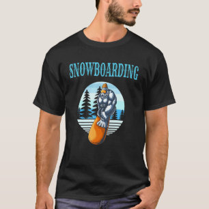Snowboard Skiing Mountain Sport Snowboarder   T-Shirt