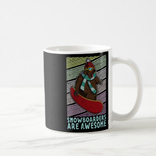 Snowboard Skiing Snowboarder Competitive Activity Coffee Mug