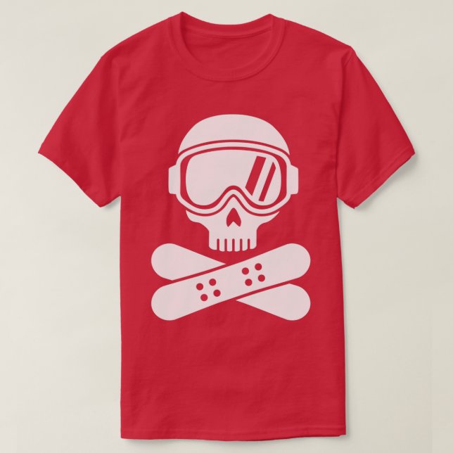 Snowboard skull T-Shirt (Design Front)