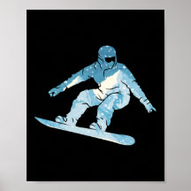 Snowboard Snowboard Mountains Vintage