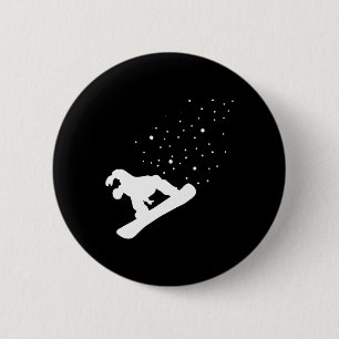 Snowboard Snowboarder Snowboarding 4  6 Cm Round Badge