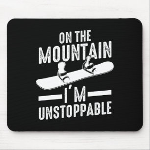Snowboard Snowboarder Snowboarding 5 Mouse Mat