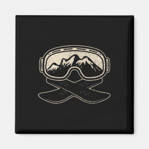 Snowboard Snowboarder Snowboarding Freestyle Mount Magnet