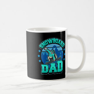 Snowboard Snowboarding Awesome Dad Men Gift Coffee Mug