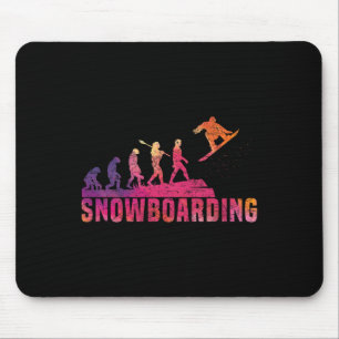 Snowboard Snowboarding Evolution Freestyle Snowboa Mouse Mat
