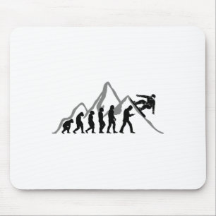 Snowboard Snowboarding Evolution Snowboards Snowbo Mouse Mat