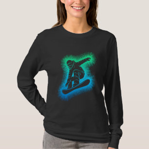 Snowboard Snowboarding Kids Boys Men T-Shirt
