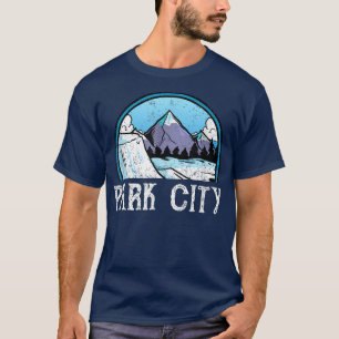 Snowboard Snowboarding Skier Skiing Utah Park City T-Shirt