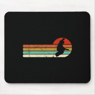 Snowboard Snowboarding Vintage Retro Mouse Mat
