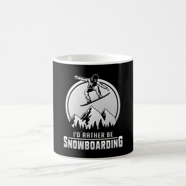 Snowboard Snowboarding Winter Snowboarder Gift Coffee Mug (Center)