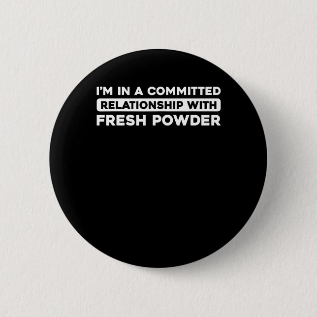 Snowboard Snowboarding Winter Sports - Snowboarder 6 Cm Round Badge (Front)