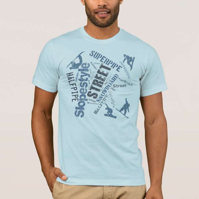 Snowboard Styles T-Shirt (Front)
