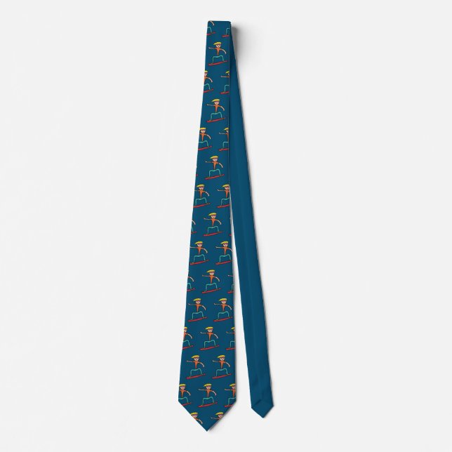Snowboard Tie (Front)