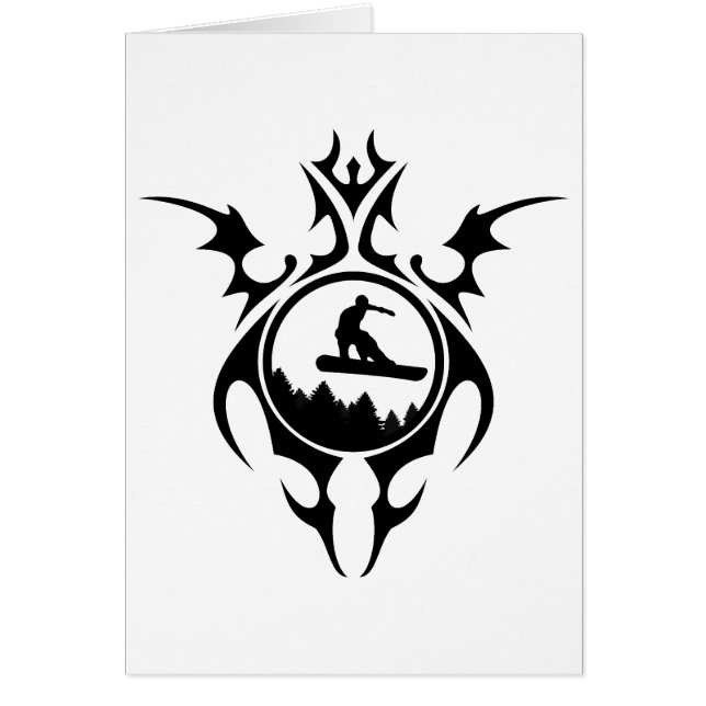 snowboard. tribalz. (Front)