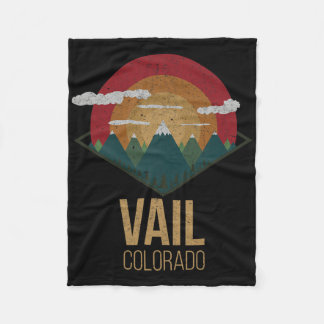 Snowboard Vail Colorado Ski Winter Mountain Gift S Fleece Blanket