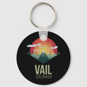 Snowboard Vail Colorado Ski Winter Mountain Gift S Key Ring