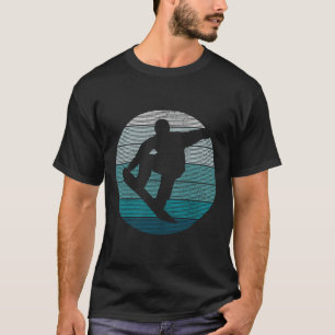 Snowboard Vintage Retro Freestyle Snowboarding Gif T-Shirt