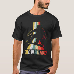 Snowboard Vintage Snowboarding Snowboarder T-Shirt