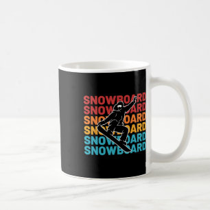 Snowboard Vintage Winter Sports Alpine Skiing Snow Coffee Mug