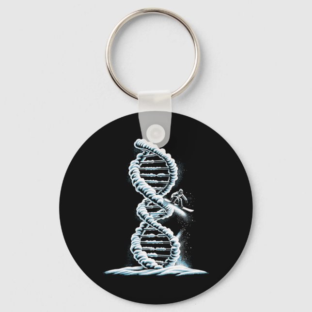Snowboard Winter - Snowboarding Snowboarder Its In Key Ring (Front)