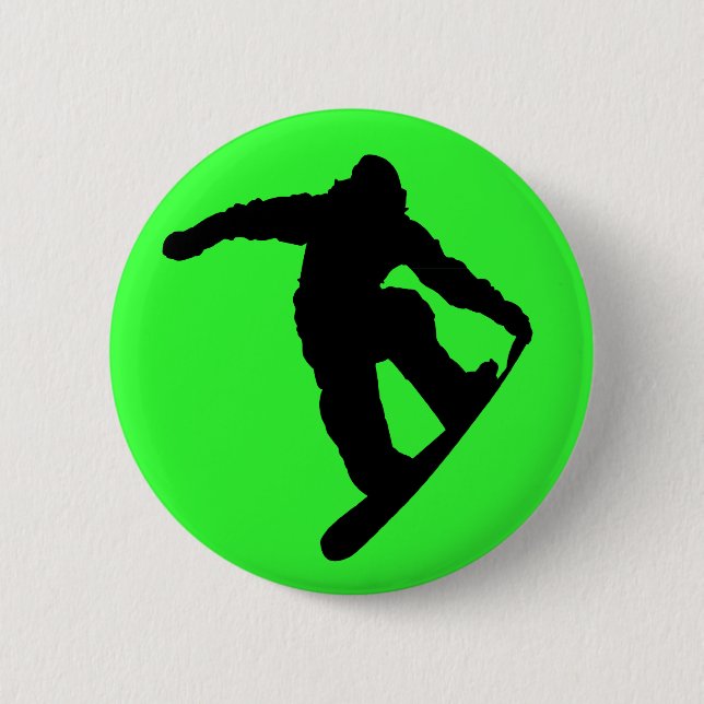 Snowboarder Button (Front)