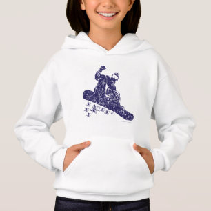 Snowboarder catching High Snow Drifts