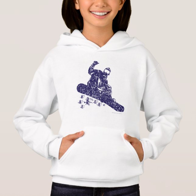 Snowboarder catching High Snow Drifts (Front)