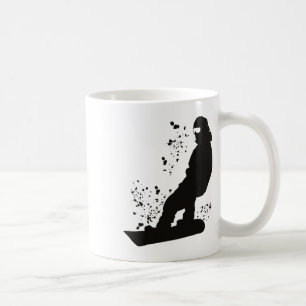 Snowboarder Colourful Snowboard Snowboarding 28 Coffee Mug