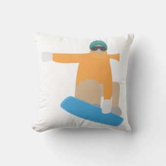 Snowboarder Cushion