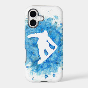 Snowboarder Jump Phone Case