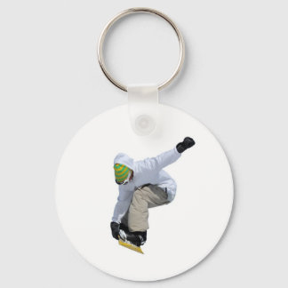 snowboarder key ring