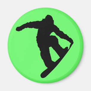 Snowboarder Magnet