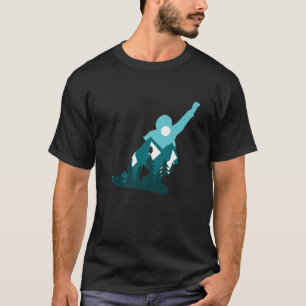 Snowboarder Mountain Snow T-Shirt