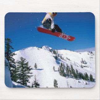 Snowboarder Mouse Mat