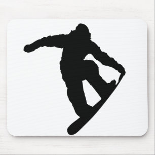 Snowboarder Mouse Mat