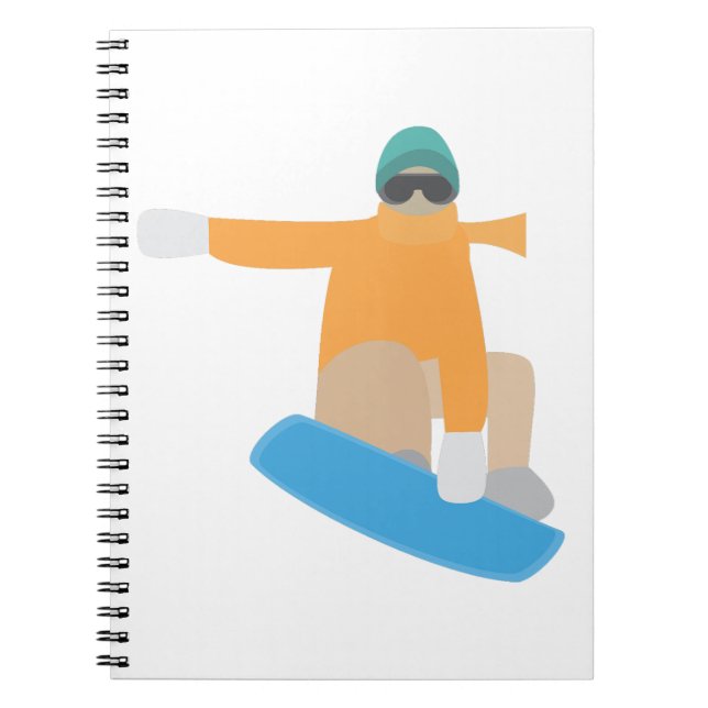 Snowboarder Notebook (Front)